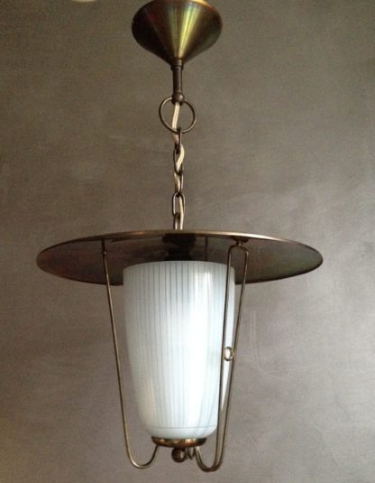 design 50's lampe en métal